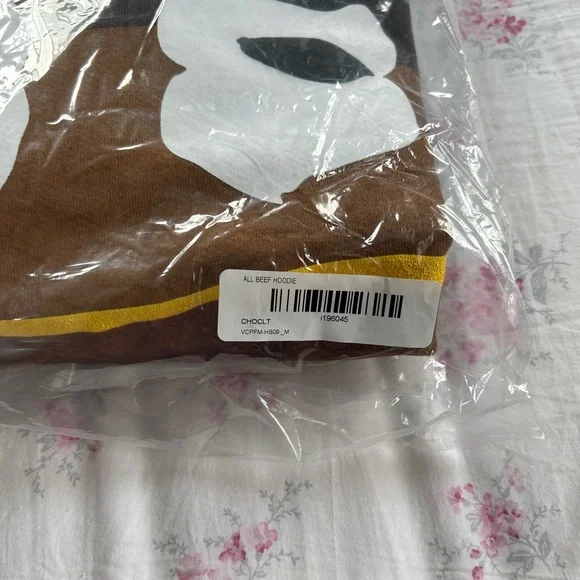 🌲MCDONALDS CACTUS FLEAMARKET All Beef hamburger hoodie🌲